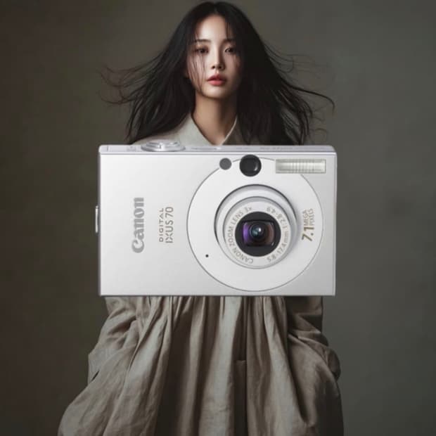 A급)캐논 익서스 70 CANON IXUS 70 빈티지 디지털카메라 디카