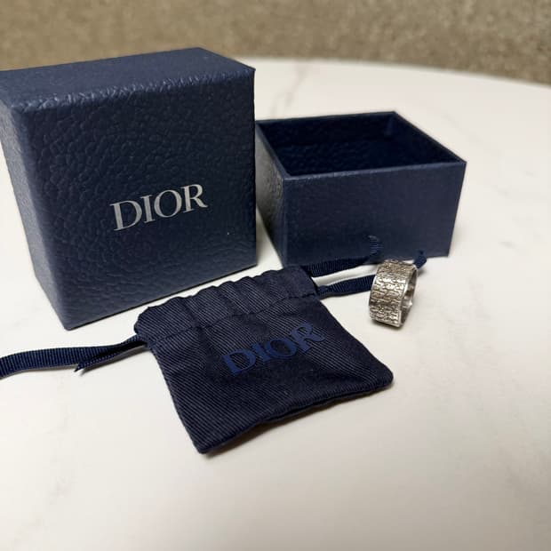 [M사이즈]디올 오블리크 반지