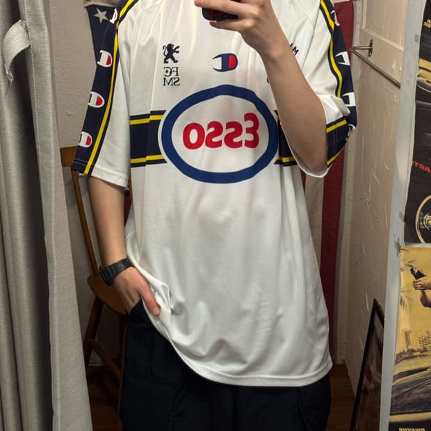 00s 챔피온 FC 소쇼 몽벨리아르 어웨이 저지 화이트