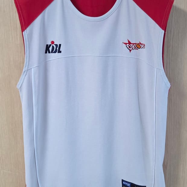 (착샷) KBL 대구 오리온스 민소매 트레이닝 져지 레트로