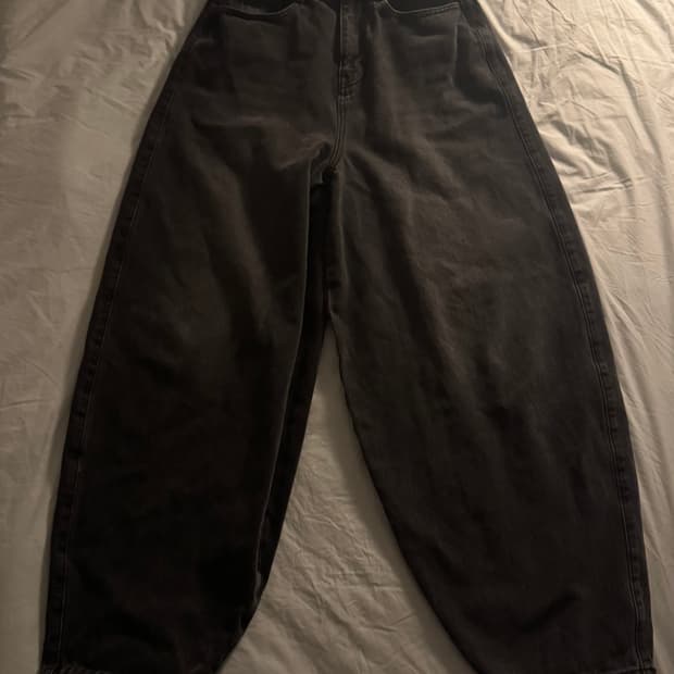 낫포너드 엑스트라 와이드 벌룬팬츠