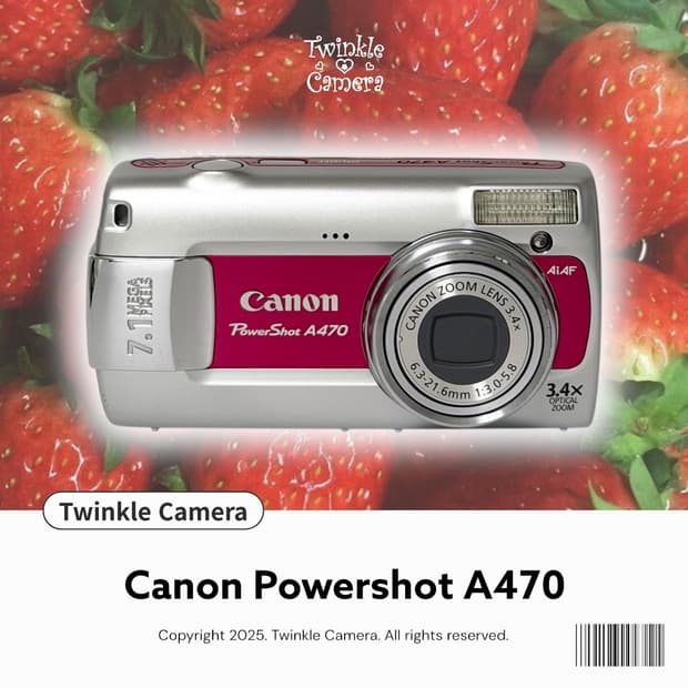 Canon Powershot 캐논 파워샷 A470