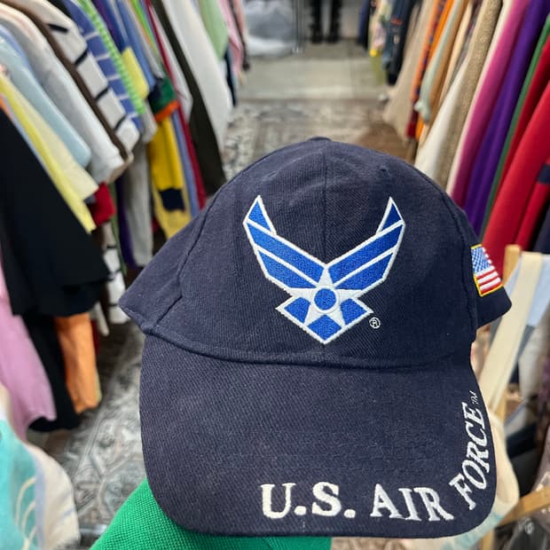 UAS AIR FORCE 빈티지 트러커캡 볼캡 스냅백