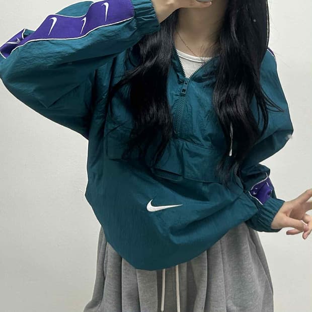 나이키 준신형 사이드라인 윈드브레이커 웜업 바람막이 후드티(XL)