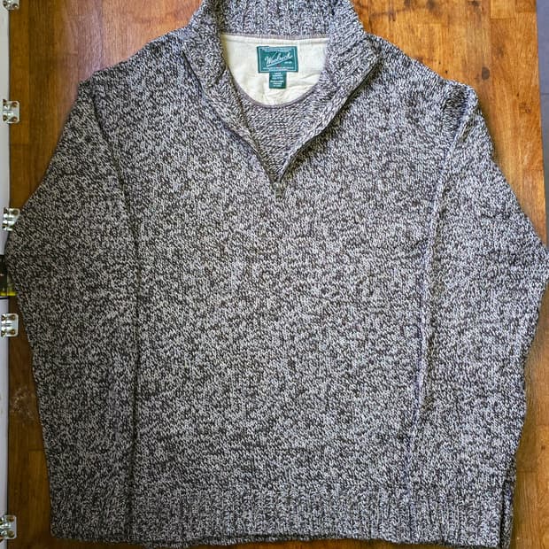 Woolrich 울리치 반집업 니트 XXL 