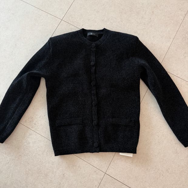 블러썸 타미 벨벳 가디건 