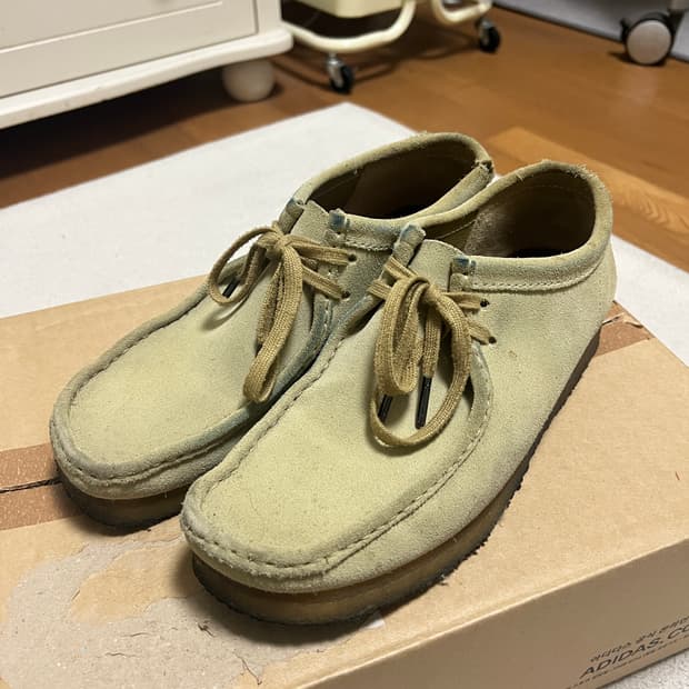 270 클락스 왈라비 메이플 스웨이드