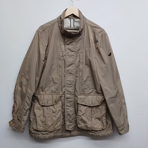 헨리코튼 베이지 필드 자켓 110