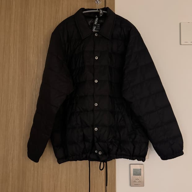 타이온 / Taion 경량 다운 코치 자켓_블랙 3XL