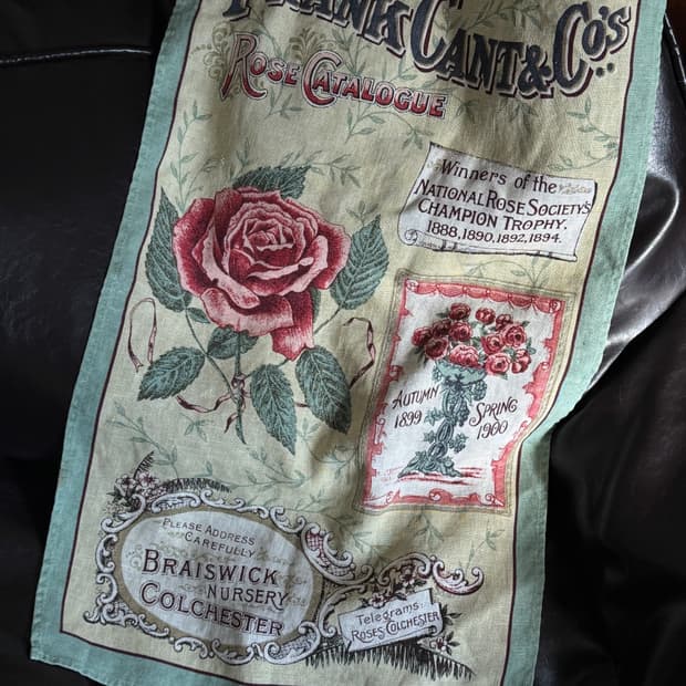 영국 빈티지 패브릭 포스터