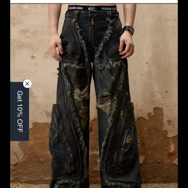 급전)) Personsoul Aliens Dirty RIPPED 데님s