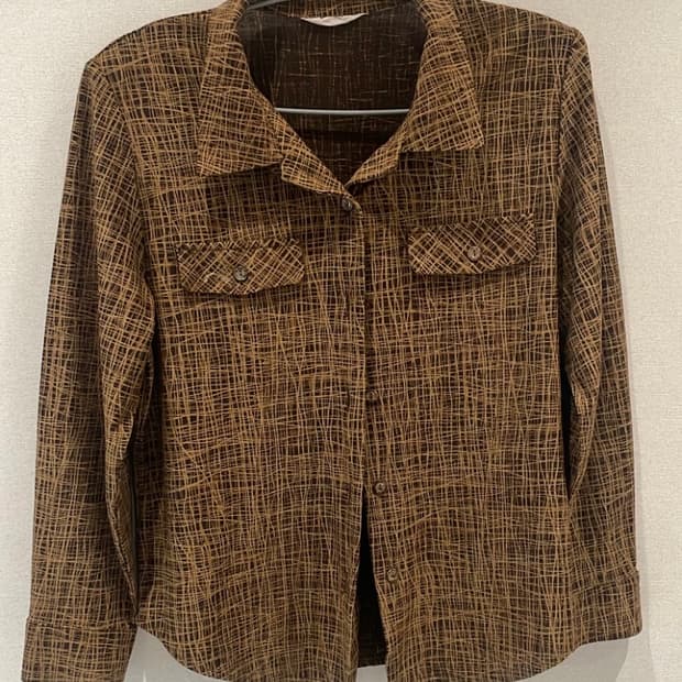 일본 빈티지 패턴 셔츠