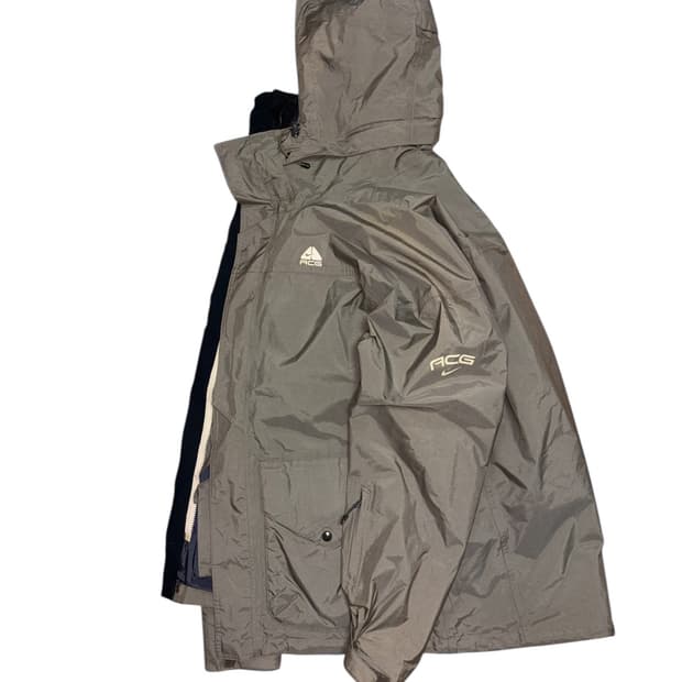 빈티지 나이키 카키 acg 자켓 