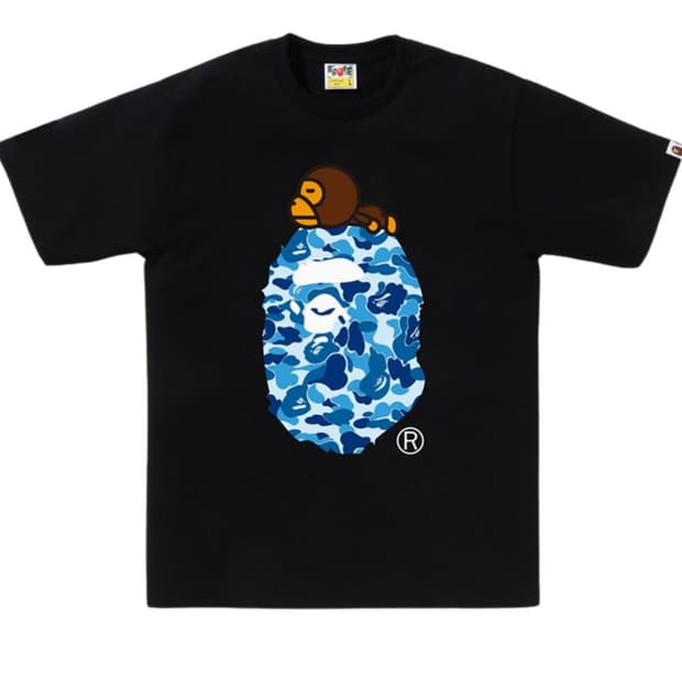 베이프 카모 마일로 반팔