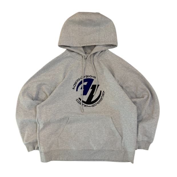 자라 X 아더에러 콜라보 후드티 그레이