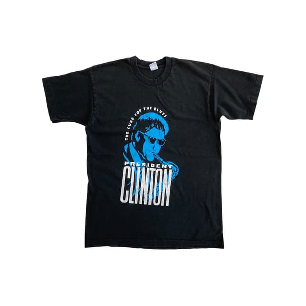 92 클린턴 "The Cure for the Blues" T-shirt
