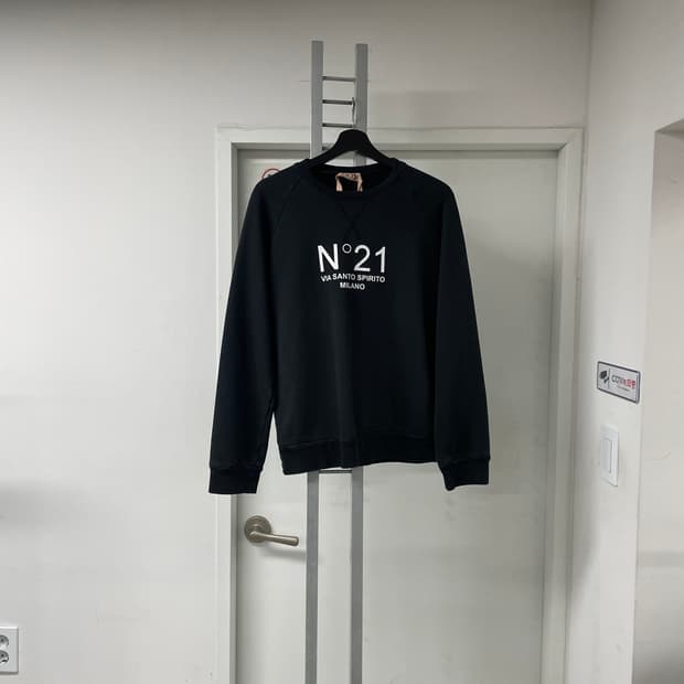 N21 누메로벤투노 블랙 맨투맨 40