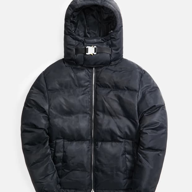 Alyx 21fw 버클 후드 패딩 m