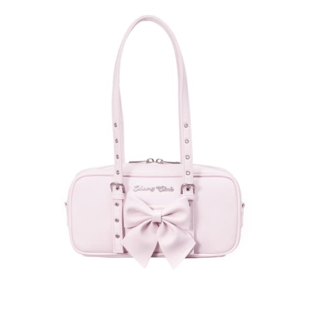 아이당클럽 리본 미니 스쿨백 핑크 idang club