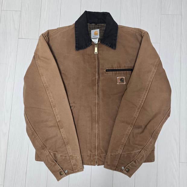 칼하트 디트로이트 자켓 J97 BRN Medium