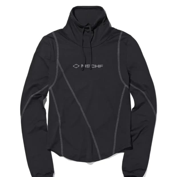 [S] 미스치프 드레이프 터틀넥 탑