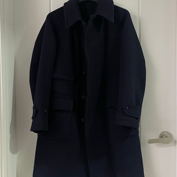 23fw 캡틴선샤인 트래블러 코트 다크네이비 36