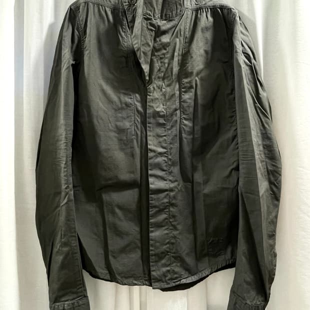 릭오웬스/ 슬레이브 셔츠 자켓/ M