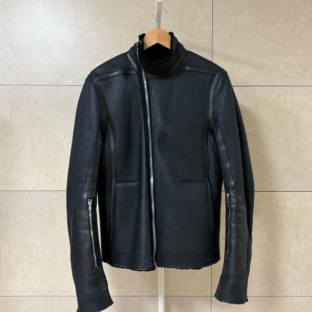 릭오웬스 몰리노 시어링 자켓