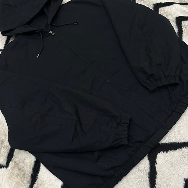 [3XL]유니클로U 후드집업 자켓/블랙/기모