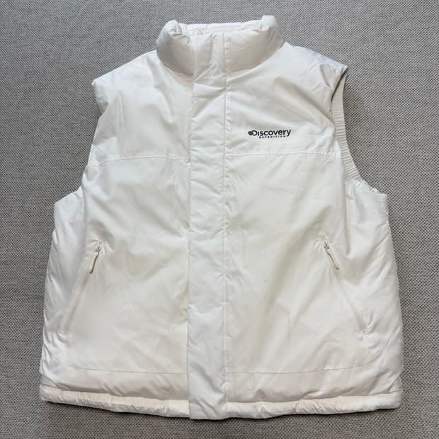 디스커버리 다운 패딩 조끼