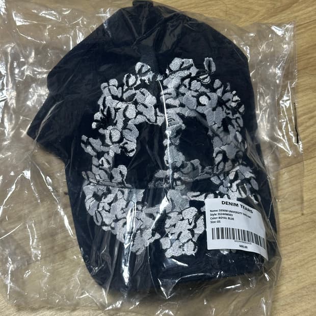 데님 티어스 유니버시티 캡