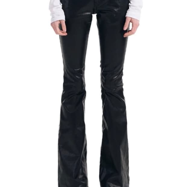 새상품) 보헤미안서울 코팅 부츠컷 팬츠