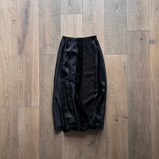 Patchwork Flare Skirt