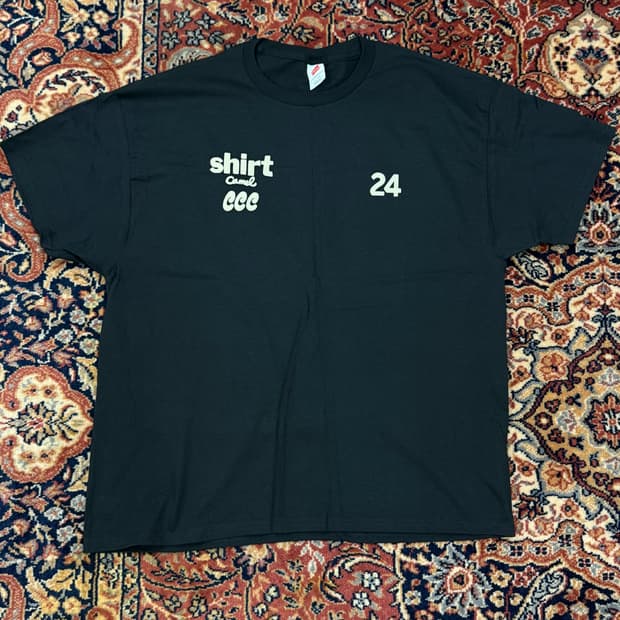 (XL) 카멜 헤인즈 camel hanes 티셔츠 블랙