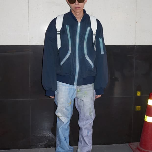 [M] 더뮤지엄비지터 ma-1 dark navy