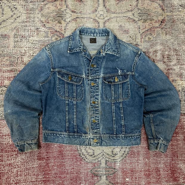 60's OG Lee 리 101J 데님 자켓 리 청자켓