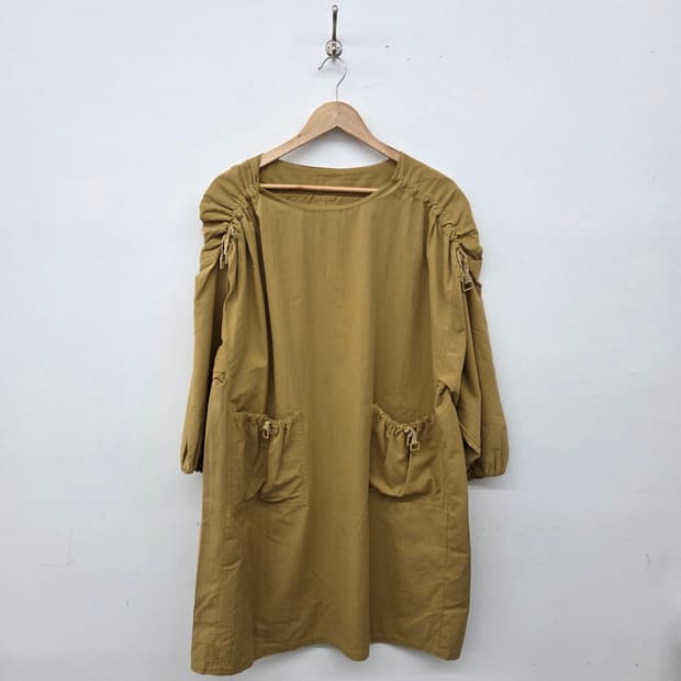 이세이미야케 롱 원피스 포켓 디테일 여XL