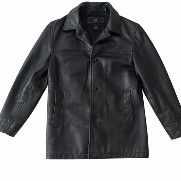GAP car coat Black M