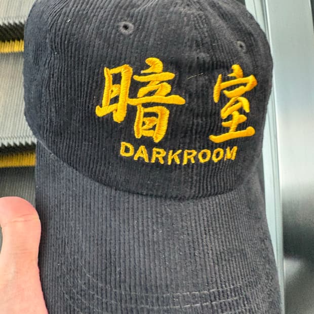 [os] 다크룸 x 시바스리갈 볼캡 새상품
