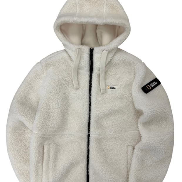 내셔널지오그래픽 플리스 아이보리 (S)