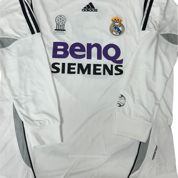 06-07 레알 홈 호베르투 카를로스 유니폼 긴팔