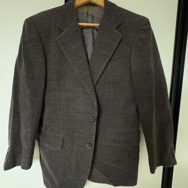 버버리 코듀로이 자켓