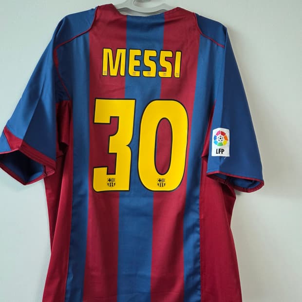 바르셀로나 메시 04 05 레플XL 데뷔시즌