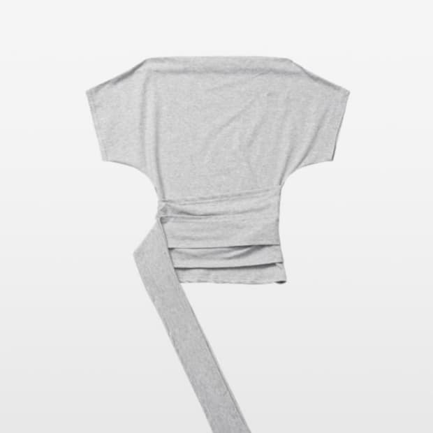 킴서울 BOW-DETAIL BOATNECK TEE