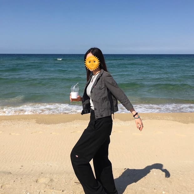 28/30 디키즈 루즈핏 더블니 워크팬츠 블랙