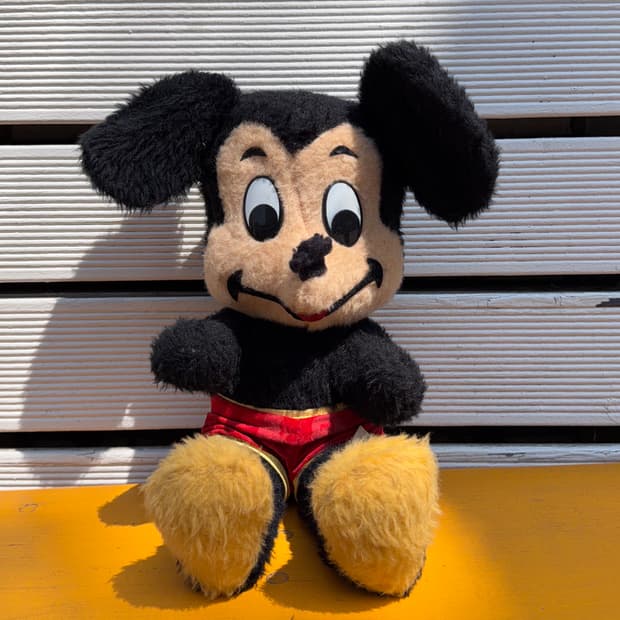 빈티지 소품 1960년 미키마우스 인형