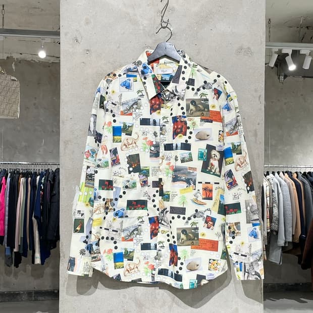 기준 22F/W 콜라주 오버사이즈 셔츠