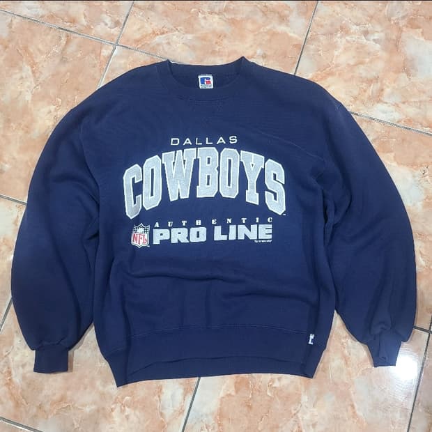 러셀 1995 댈라스 카우보이스 빈티지 스웻셔츠