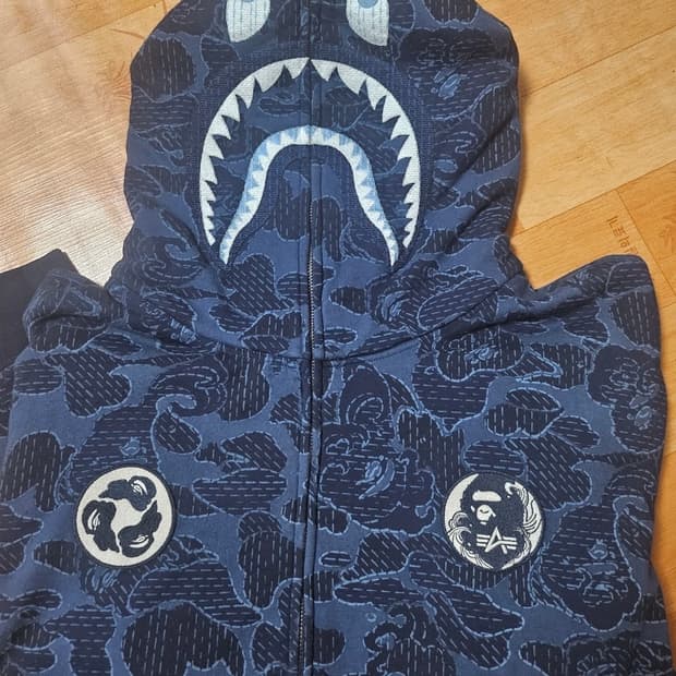 알파인더스트리 베이프 후드집업