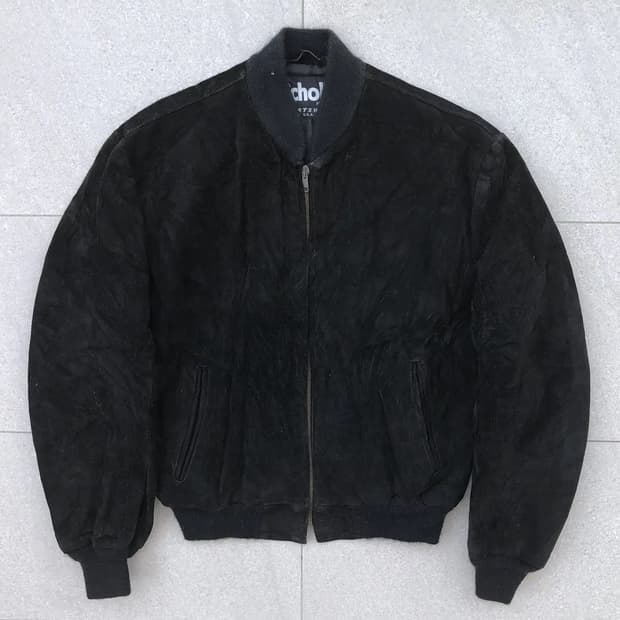 [구매] 쇼트 스웨이드 봄버 자켓 42, 44